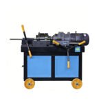 Industrial Grade Electric Rebar Stripping Threading Machine Reliable Rebar Thread Rolling Tool for Steel Fabrication Works