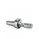CNC Machined Stainless Steel Eccentric Shaft & Wheel with Precision Balancing and Broaching for Vibration Equipment